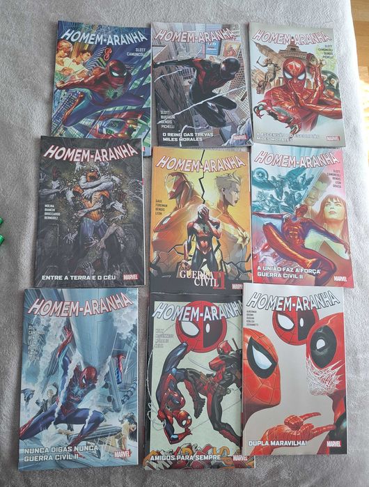 BD MARVEL - Homem Aranha - Série I - Novos!
