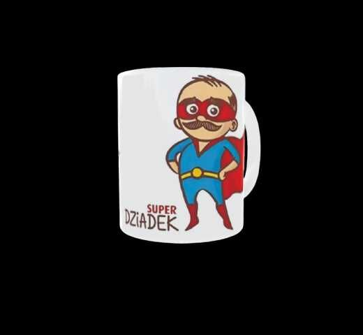 Zestaw 2+2 na dzień Babci i Dziadka dwie poduszki i dwa kubki