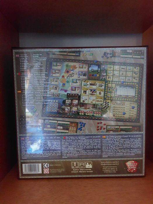 Vinhos, Board Game, Jogo de Tabuleiro