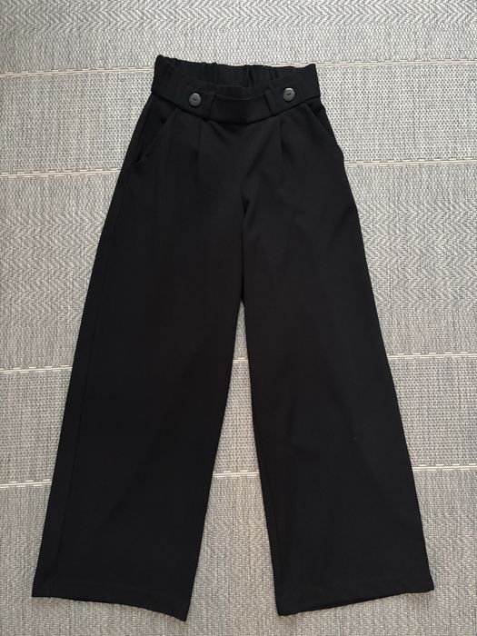 Czarne eleganckie spodnie XXS 32