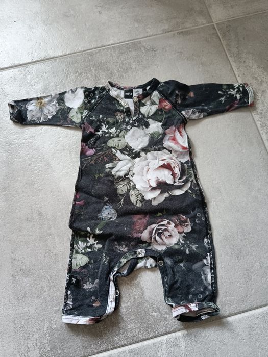 Pajacyk Molo r.56 w kwiaty