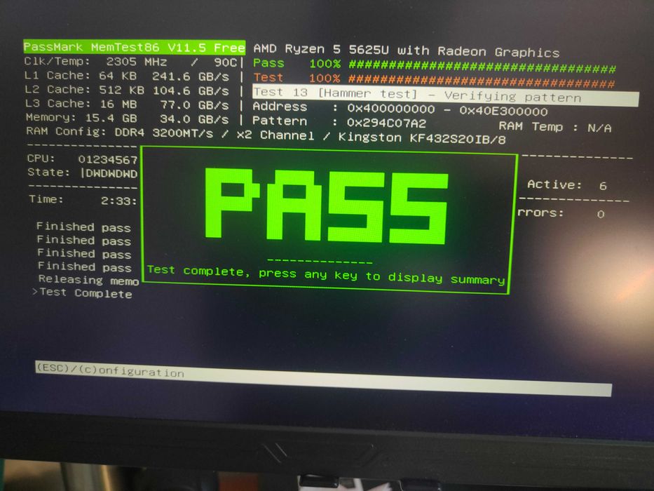 Оперативна пам'ять Kingston Fury Impact SODIMM DDR4-3200 2x8GB