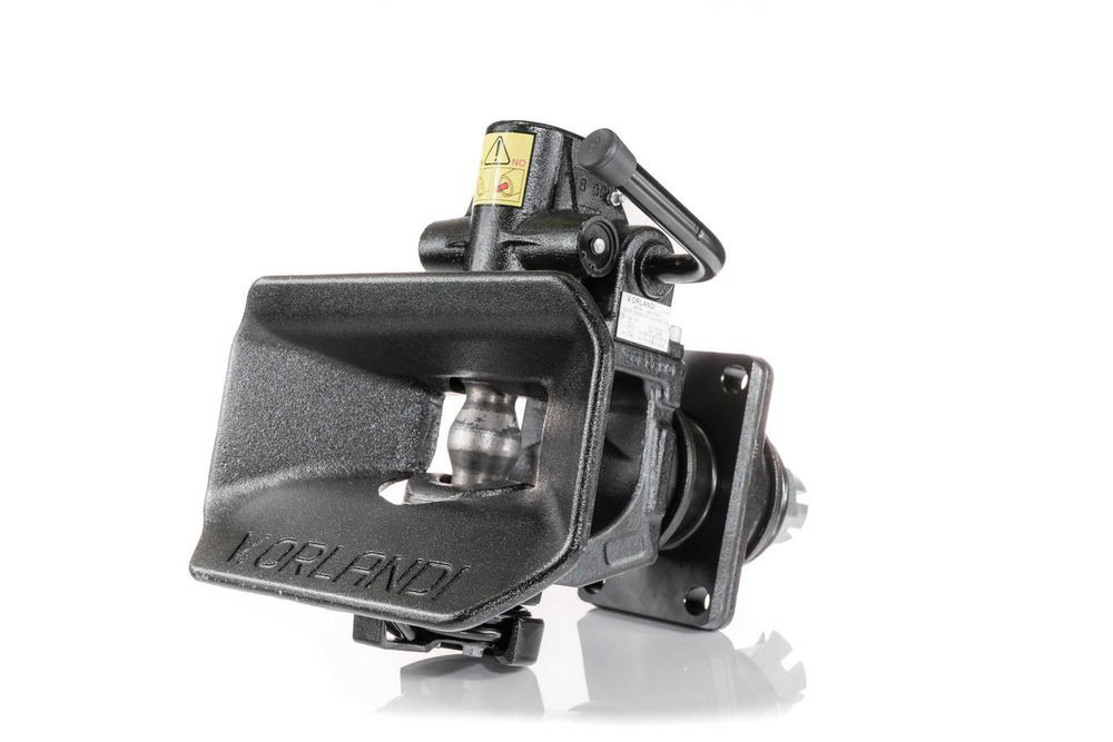 Zaczep do przyczepy tandem 50mm, sprzęg dyszlowy V. Orlandi, nowy!