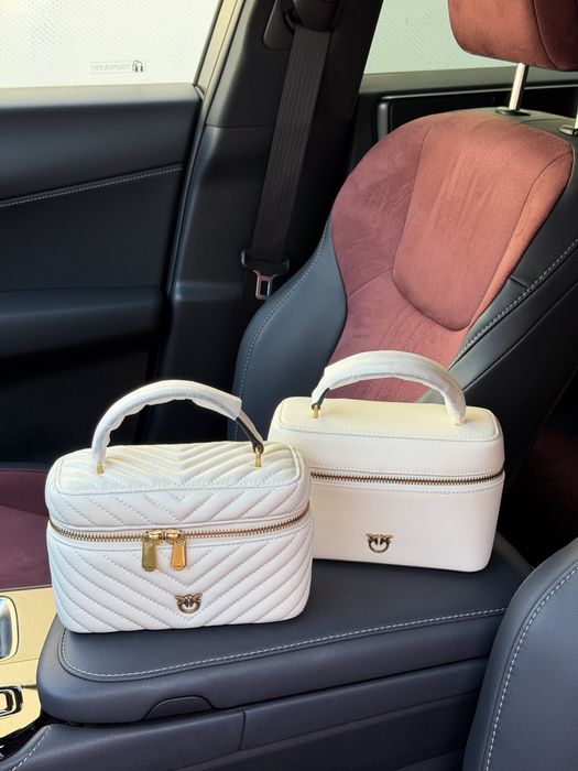 Сумка Pinko біла Vanity soft mini