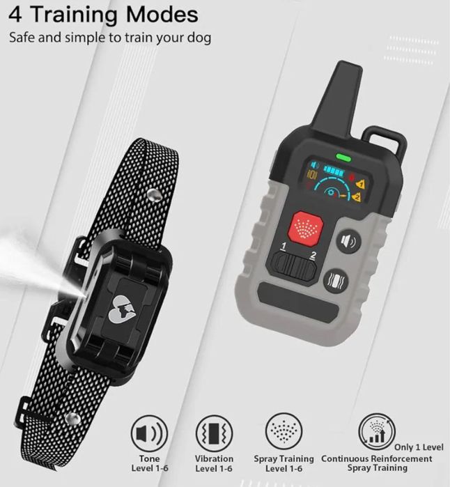 Спрей Нашийник для дресирування собак з пультом до 300 м