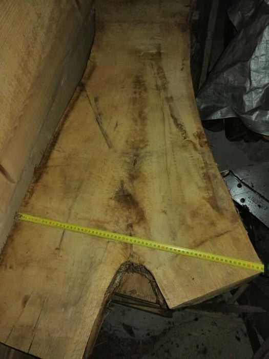 plaster dębu, 60 cm, wyszlifowany.