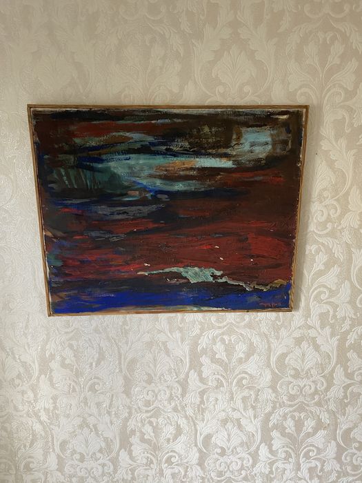 Obraz 83x67cm ciemne kolory