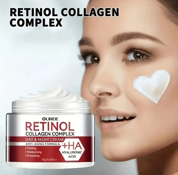 Krem odmładzający, liftingujący, Collagen Retinol 30g. NOWY