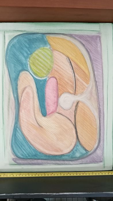 Quadro pintado a óleo
