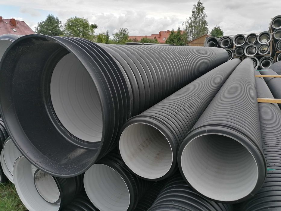Rura RURY 300 400 Przepust 600 Przejazd Karbowana Dwu cienna SN8 800 