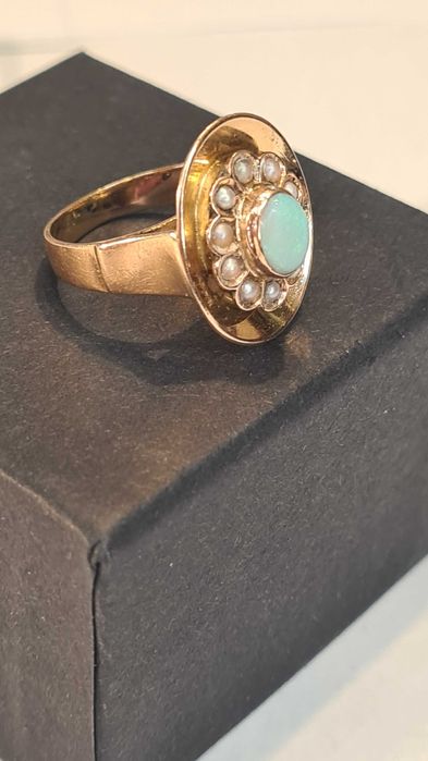 Pierścionek pr.585-waga 4,30-Rozm-8