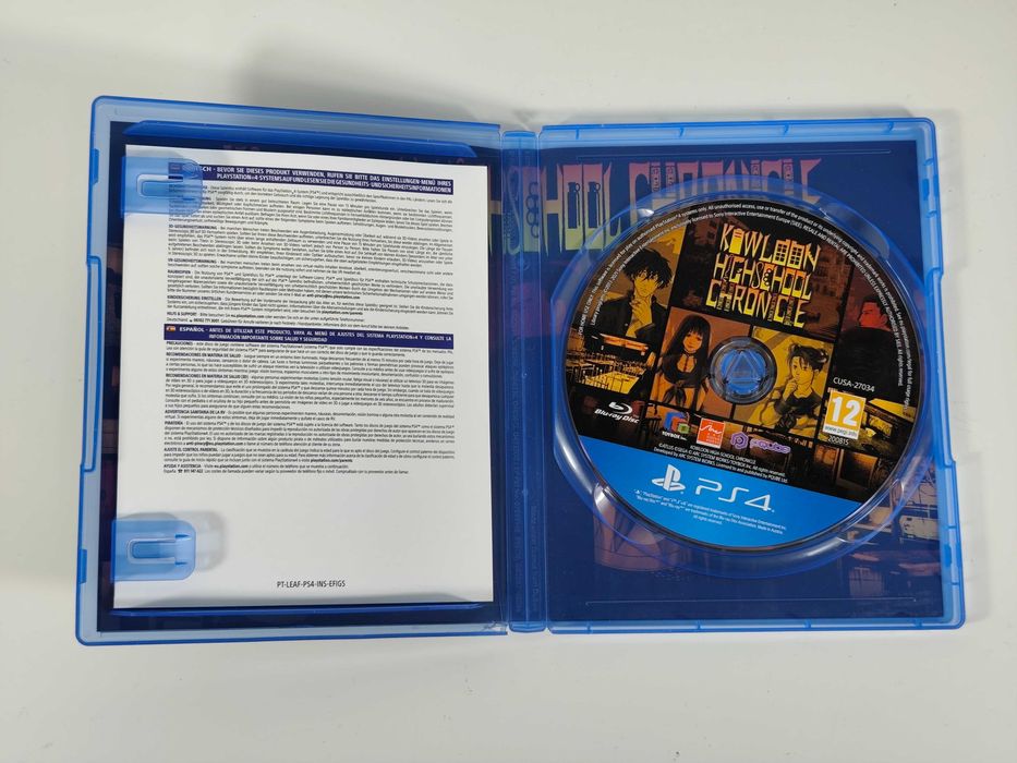 Kowloon High School Chronicle Playstation 4 PS4