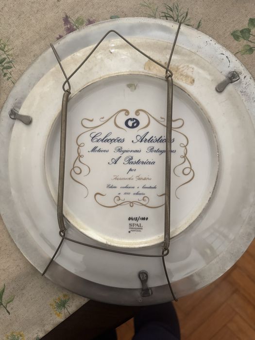 Coleção pratos de parede estanho - Vintage