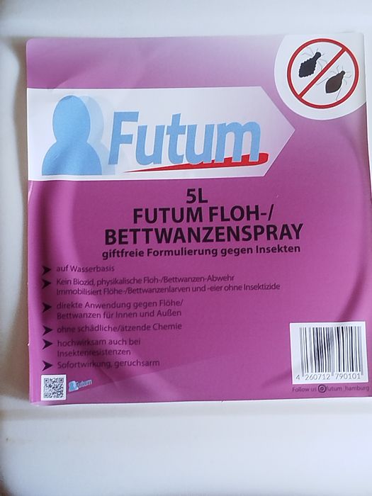 FUTUM spray na pluskwy i pchly 5 l