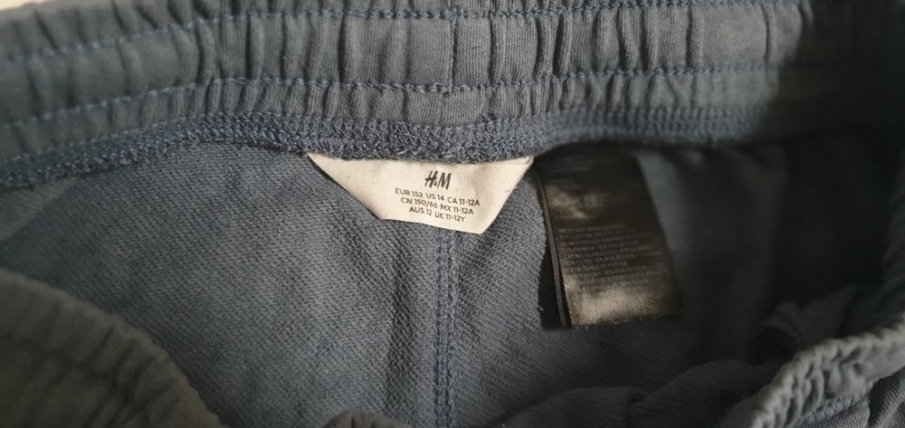 H&M spodenki bawełniane chłopięce rozm 152cm