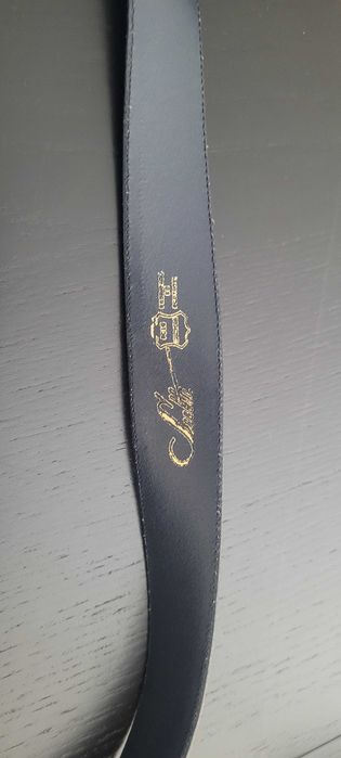 Cinto de senhora preto e castanho