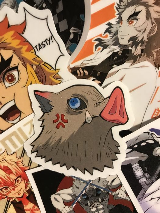 Demon Slayer naklejki wodoodporne