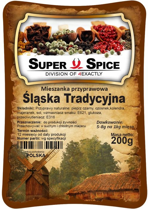 Mieszanka Przyprawowa SuperSpice- Kiełbasa Śląska Tradycyjna - 200g