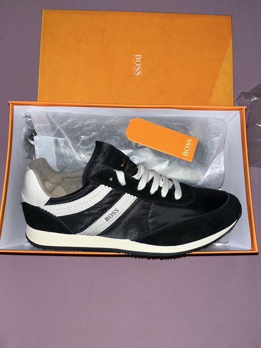 Wyprzedaż sneakersy męskie Hugo Boss.
