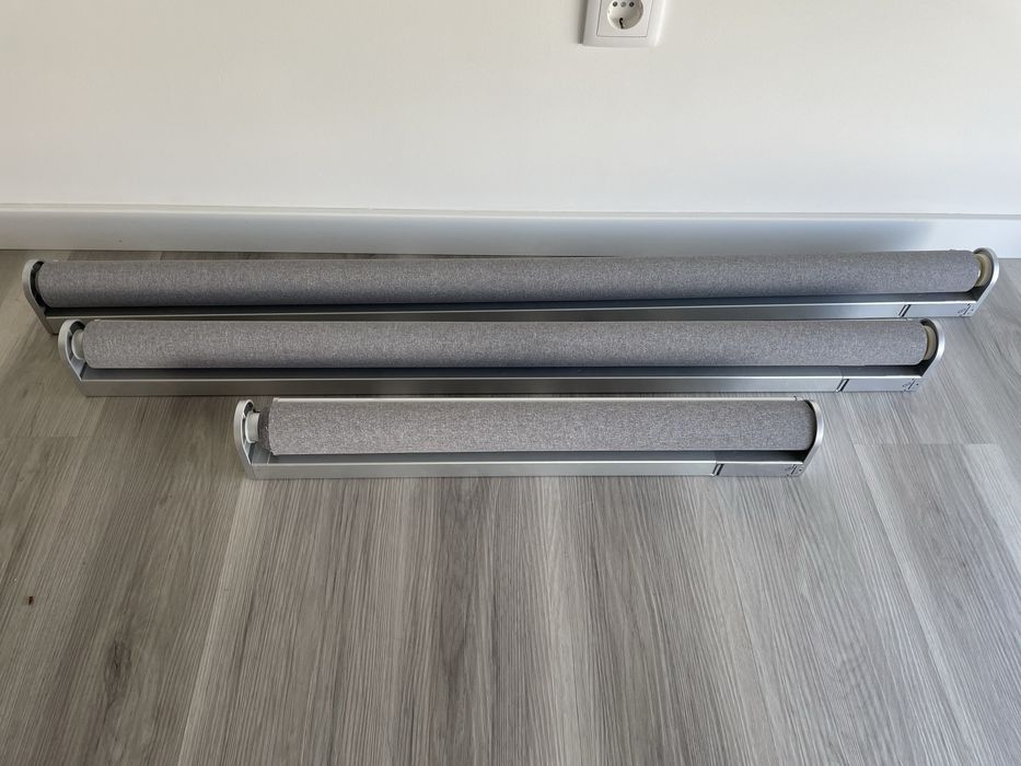 Estores de rolo opacos, ikea smart (bateria)