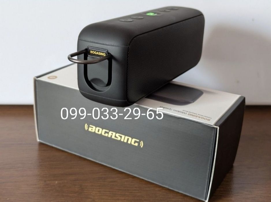 Преміум звук Hi-Res 30W Bogasing G6 блютуз колонка портативна