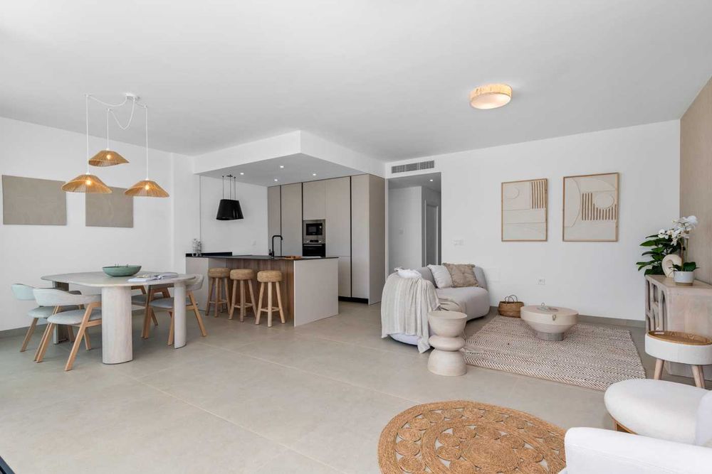 Новобудова 3 кімнати • 500м Пляж • Басейн • Мар-де-Крістал • Іспанія