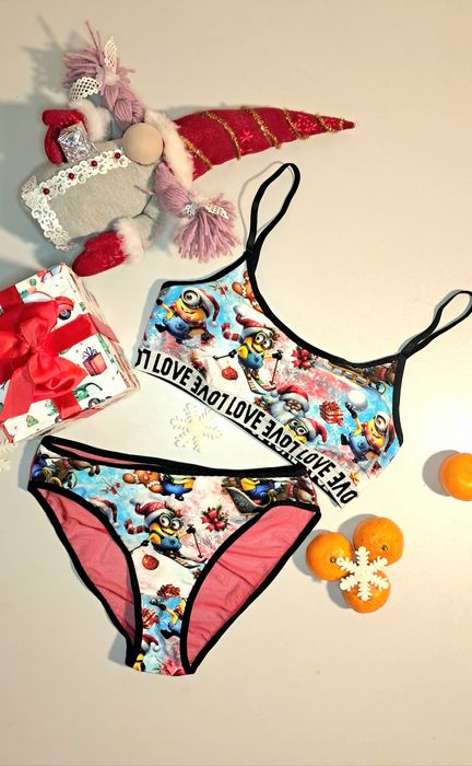 Жіноча білизна, подарунок, жіночий комплект.