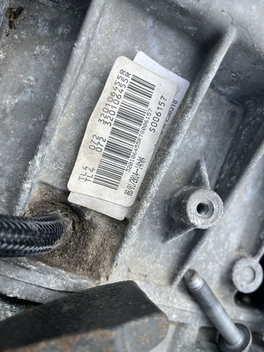 Skrzynia biegów  1.2 tce Tl4072 renault scenic IIIkompletna demontaż