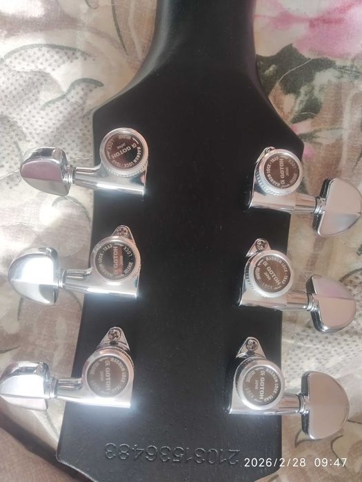 EMG Epiphone les paul classic worn ebony Gotoh