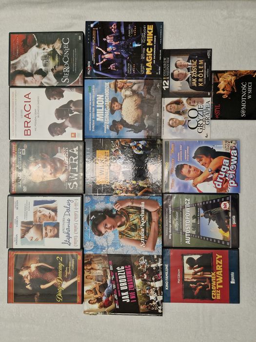 Kolekcja filmów DVD