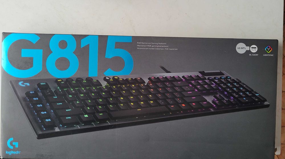 Klawiatura Logitech G815 RGB Tactile