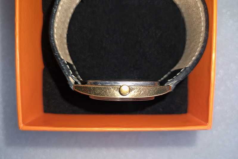 Czajka - Чайка 761639 złocony zegarek męski 17 jevels CCCP 1980-89 1601A