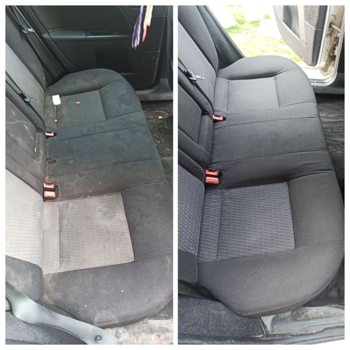 Pranie czyszczenie tapicerki aktywną gorącą pianą SZYBKI CZAS SCHNIĘCI