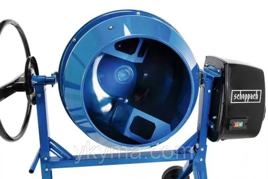 Бетонозмішувач Scheppach MIX140L (540 Вт, 140 л, 2760 об/хв)