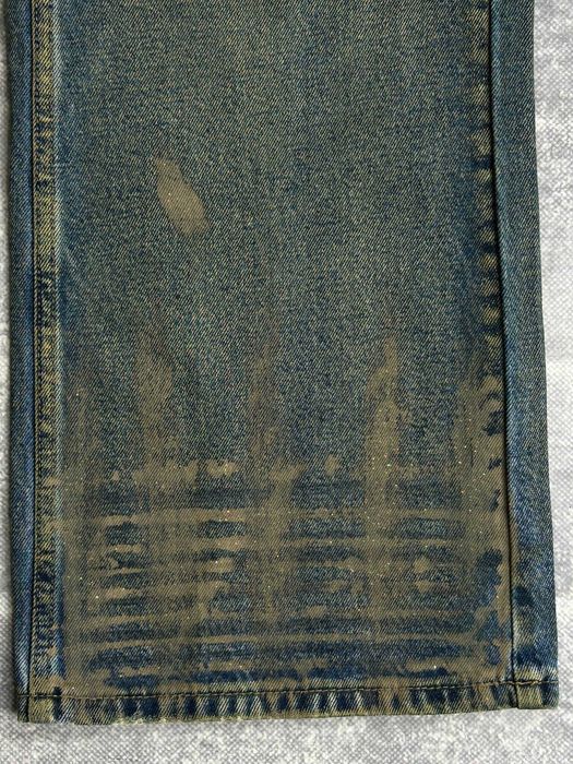Джинси сині baggy faded jeans archive opium distressed джинсы S M L