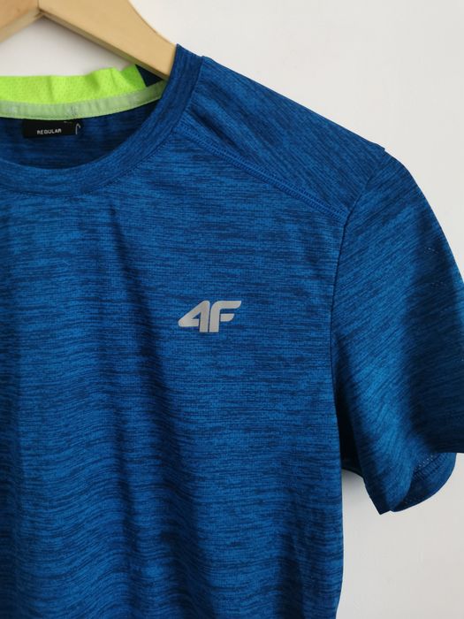 4F t-shirt koszulka krótki rękaw sportowa logowana męska S
