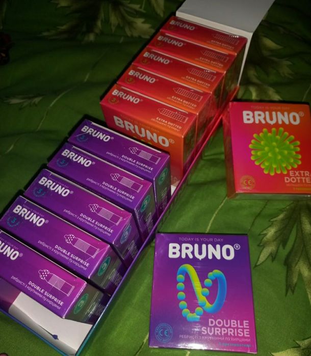 Презервативы Бруно Bruno 36 шт в блоке микс Качество! Есть Опт Презервативи