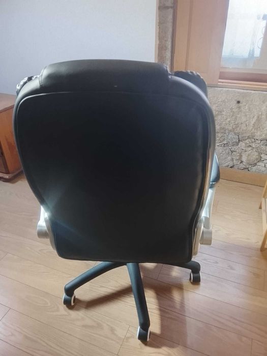 Cadeira de escritório SONGMICS ergonómica com encosto alto
