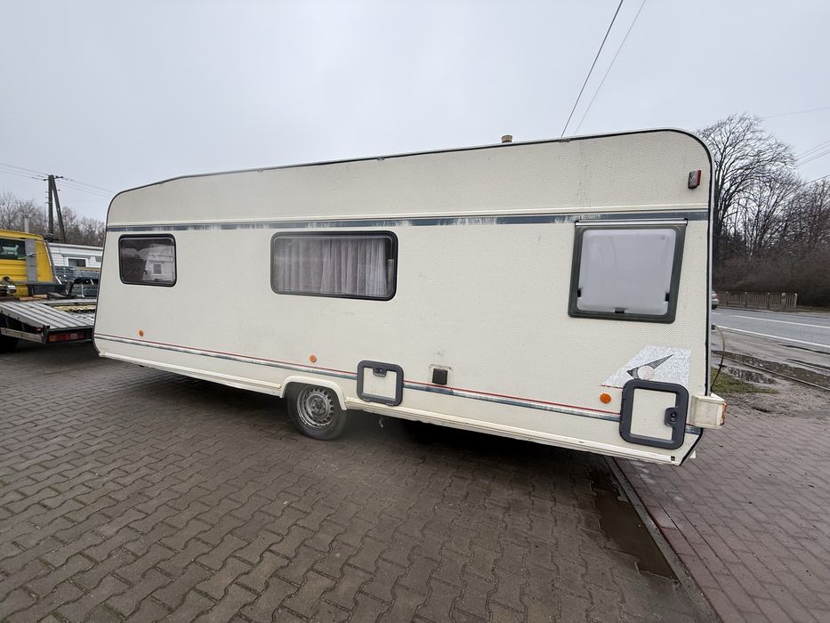 Przyczepa Burstner Scala 560 Stacjonarna 4 os Łazienka Transport