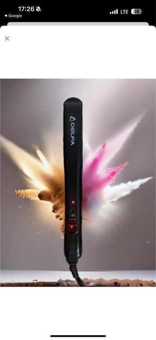 Вирівнювач волосся/випрямляч/утюжок Delfa