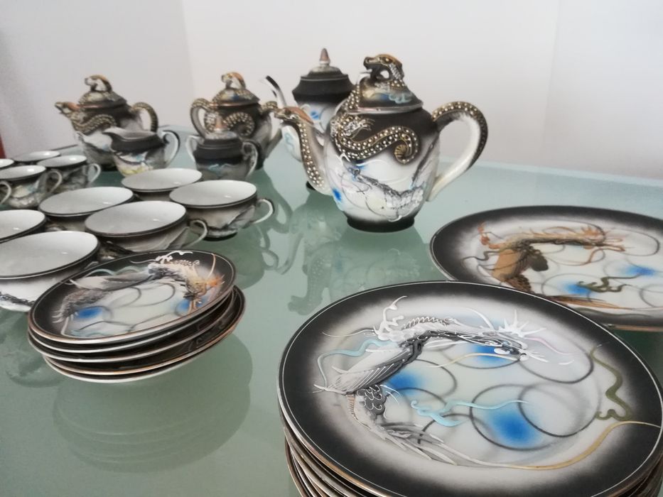 Serviços (2) chá e café bago de arroz