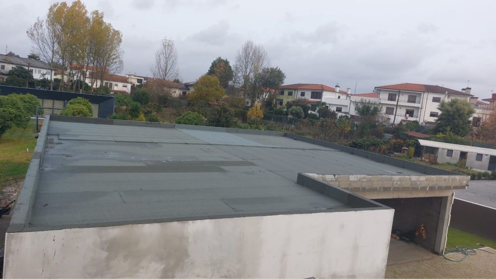 Impermeabilização tela asfáltica e mineral