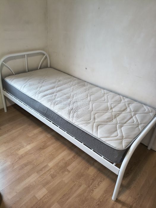 Кровать металлическая 90х200  односпальная