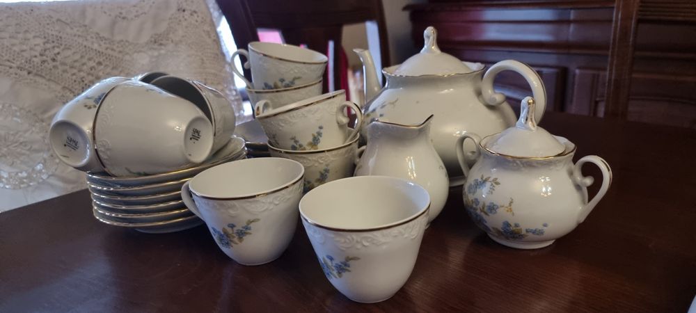 Serviço de chá da SPAL em porcelana