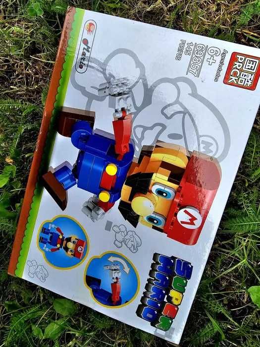 Klocki dla dzieci Super Mario 145 elementów nowe