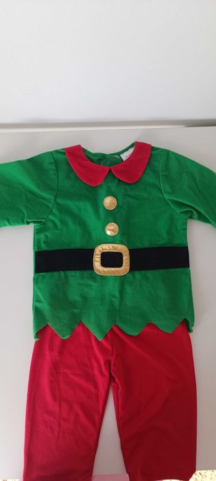 Kostium dziecięcy skrzat 12-18 miesięcy