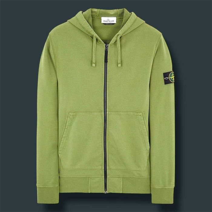 Зип-Худи Stone Island Зеленая ОРИГИНАЛ