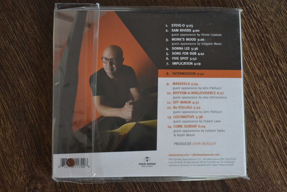 John Basley  Monk'estra plays John Beasley  CD