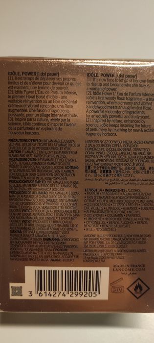 Woda perfumowana Lancôme Idôle Power L'Eau de Parfum Intense 25 ml