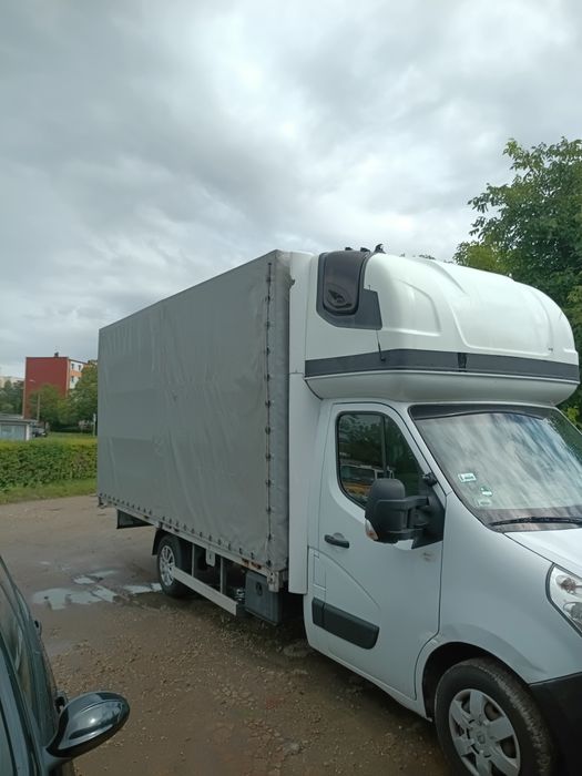 Renault Master zabudowa plandeka borta alu